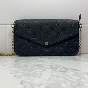 Louis Vuitton Empreinte Felicia Pochette w/ Inserts